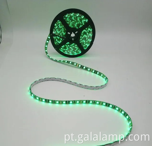 Luz de tira LED DMX RGB à prova d'água com 5050 cores